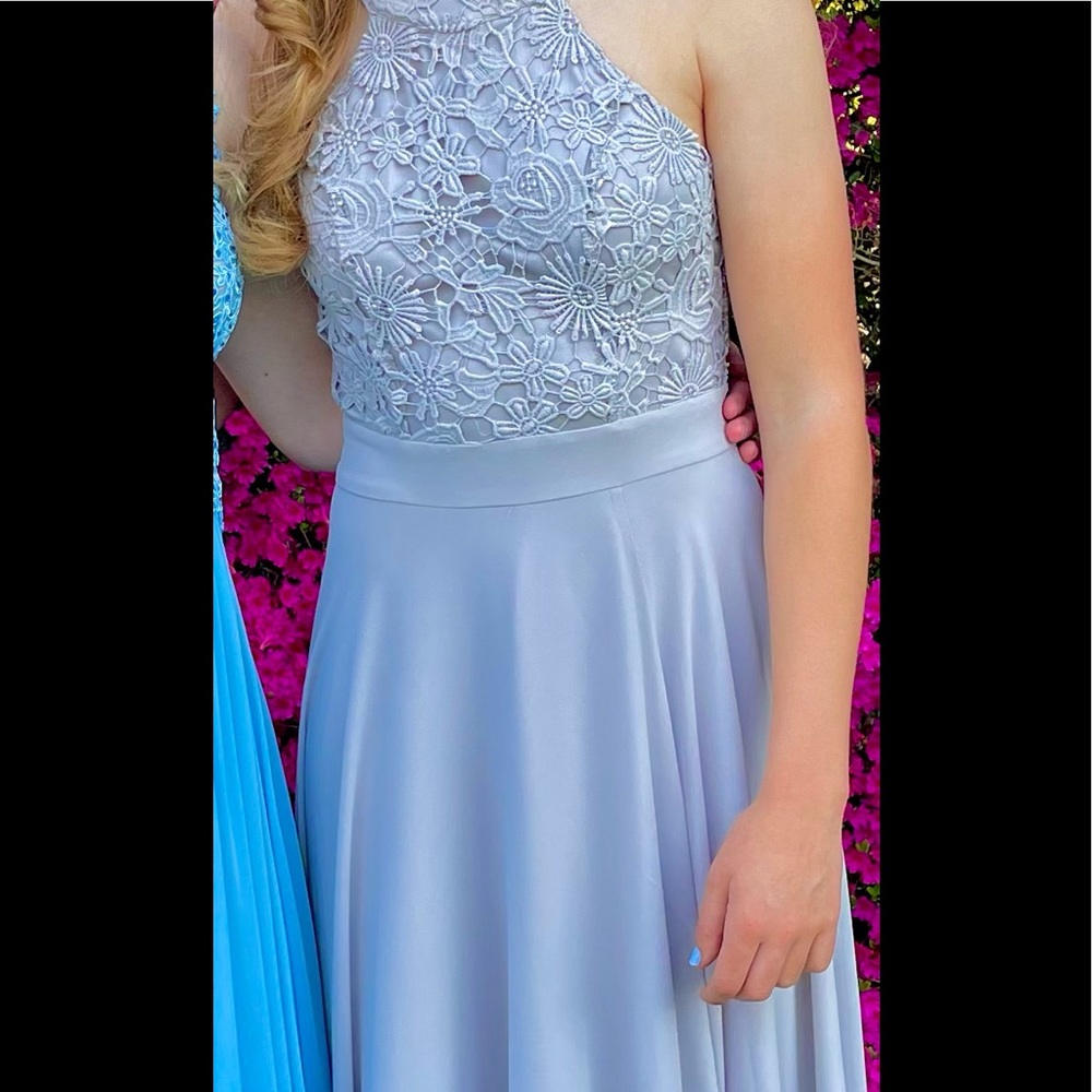 GRAY lulus prom dress - Picture 3 of 3